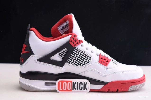 Rep TBkick Air DC7770-160 (2020) 4 Retro Jordan Red Fire 0806